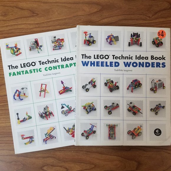 Lego Office Lego Technic Idea Book Bundle Poshmark